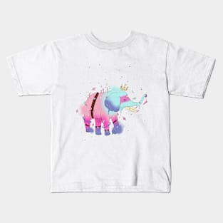 SPACE ELEPHANT Kids T-Shirt